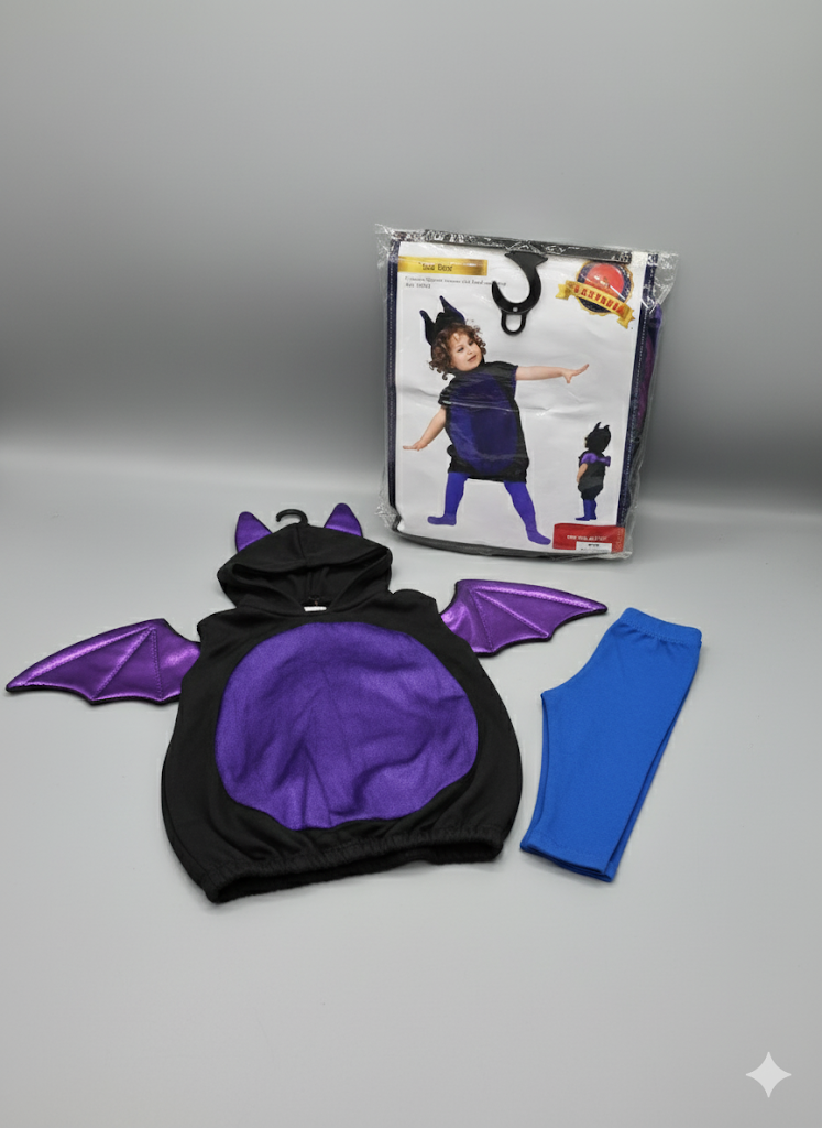 Fantazia Bat Brat Kinderkostüm, Einheitsgröße Baby